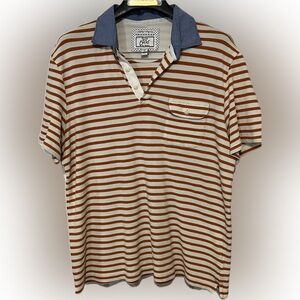 Jos. A. Bank Comfort Stretch Tailored Fit Stripe Polo